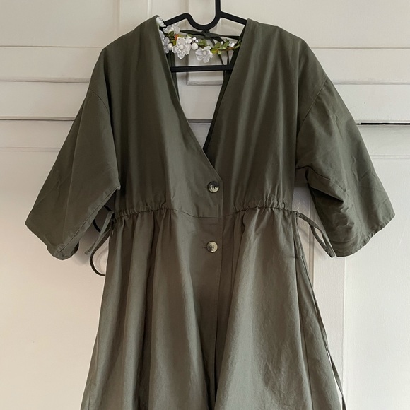 ASOS button tie dress - Picture 2 of 6